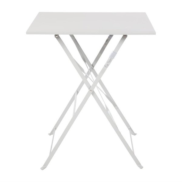 Inklapbare Tafel | Staal | Grijs | In-/Outdoor | 600x600x710(h)mm