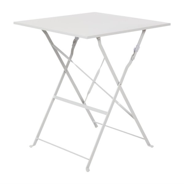 Inklapbare Tafel | Staal | Grijs | In-/Outdoor | 600x600x710(h)mm