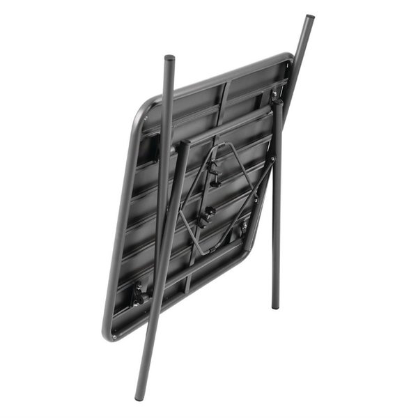 Inklapbare Tafel | Staal | Grijs | In-/Outdoor | 700x700x710(h)mm