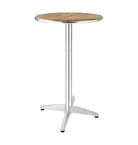 Bolero Ronde statafel met essenhouten blad 60cm | 105(h) x 60(Ø)cm