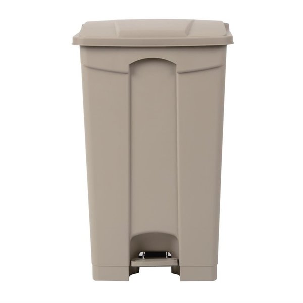 Pedaalemmer | Kunststof (Beige) | 87L | Klapdeksel | 495x400x820(h)mm