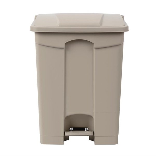 Pedaalemmer | Kunststof (Beige) | 65L | Klapdeksel | 495x400x670(h)mm