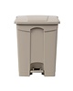 Jantex Pedaalemmer | Kunststof (Beige) | 65L | Klapdeksel | 495x400x670(h)mm 
