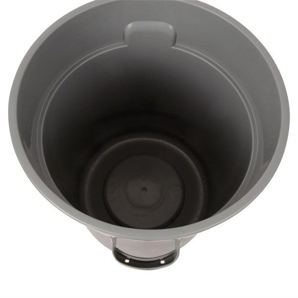 Afvalbak | Kunststof (Grijs) | 120L | Open | 650x570x820(h)mm
