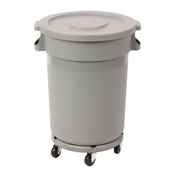 Afvalbak | Kunststof (Grijs) | 120L | Open | 650x570x820(h)mm
