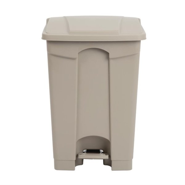 Pedaalemmer | Kunststof (Beige) | 45L | Klapdeksel | 405x395x600(h)mm