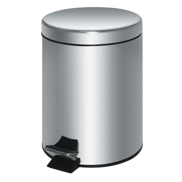 Pedaalemmer | RVS (Zilver) | 20L | Klapdeksel | Ø293x448(h)mm
