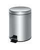 Bolero Pedaalemmer | RVS (Zilver) | 20L | Klapdeksel | Ø293x448(h)mm 