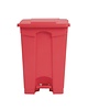 Jantex Pedaalemmer | Kunststof (Rood) | 45L | Klapdeksel | 405x395x600(h)mm 