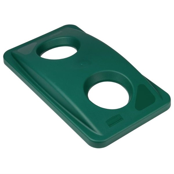 Slim Jim deksel groen voor blikken en flessen | 518x287x70(h)mm