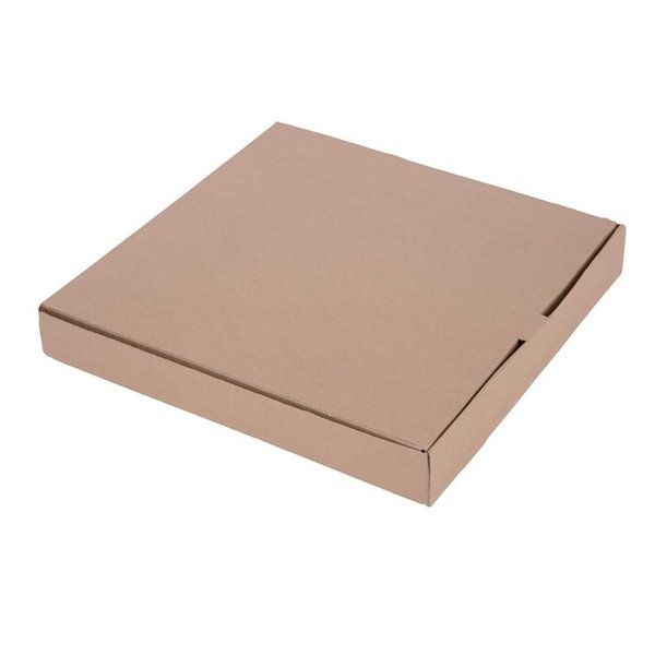 Composteerbare kartonnen pizzadoos 35cm | 50 stuks | 358x358x45(h)mm (plat)
