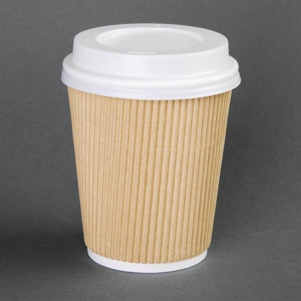 Deksels voor 34 en 45cl koffiebekers | 50 stuks | 1,7(h) x 9,3(Ø)cm