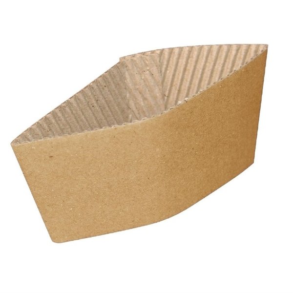 Golf kartonnen beker sleeves voor 22,7cl bekers | 1000 stuks | 115x60x04(h)mm