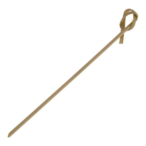 Biologisch afbreekbare bamboe knoopprikkers 12cm | 100 stuks
