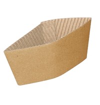 Gastronoble Golf kartonnen beker sleeves voor 35cl en 45cl bekers | 1000 stuks | 127x04x60(h)mm 