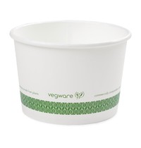 Vegware Composteerbare soep/ijs bakjes 45,4cl | 500 stuks Vegware Composteerbare soep/ijs bakjes 45,4cl | 500 stuks