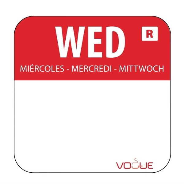RVS sticker dispenser + stickers | 24x24mm sticker