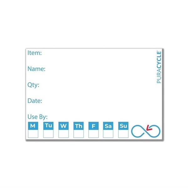 Herbruikbare dag stickers | 50 stuks | 7,8(b)x5,2(l)cm