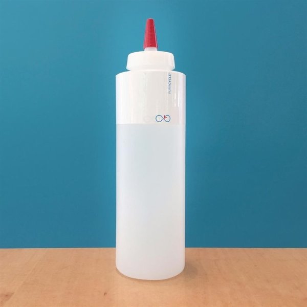 Herbruikbare blanco flesetiketten | 25 stuks | 4,45(h)x24,4(b)cm