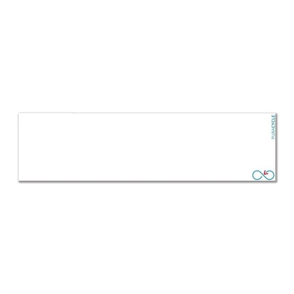 Herbruikbare blanco flesetiketten | 25 stuks | 4,45(h)x24,4(b)cm