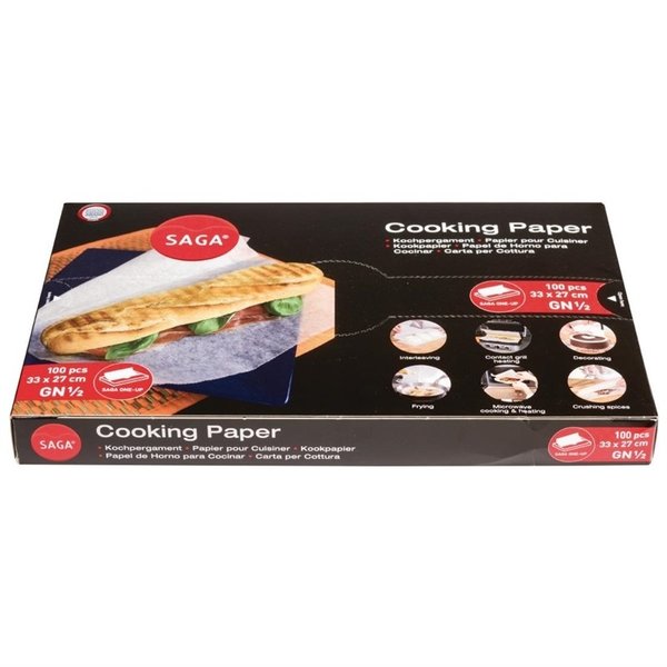 Tosti papier | 100 stuks | 330x270x29(h)mm