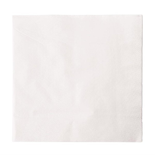 Lunch servetten wit 1 laags | 5000 stuks | 33(b)x33(l)cm