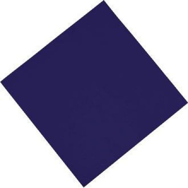 Professionele tissue servetten blauw 33x33cm | 2 laags & 1/4 gevouwen  | 1500 stuks