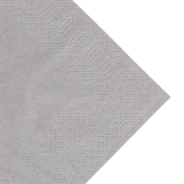 Lunch servetten composteerbaar grijs | 1000 stuks | 3 laags | 33x33cm