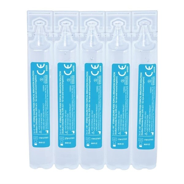 Oog spoeling capsules 2cl | 25 stuks | Steriel | 112x95x112(h)mm