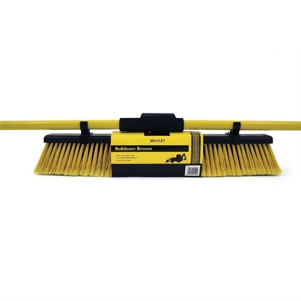 Stevige bulldozer bezem | Met neopreen grip voor comfort | 145x1490x133(h)mm