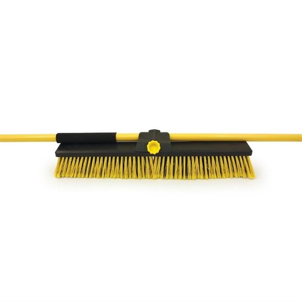 Stevige bulldozer bezem | Met neopreen grip voor comfort | 145x1490x133(h)mm
