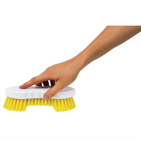Schrobborstel geel | 20,9(l)cm