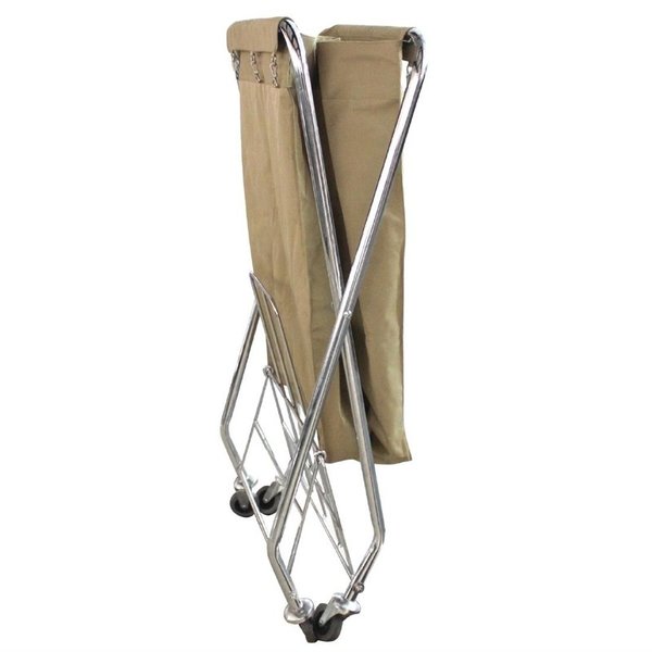 Linnenwagen | Met 4 streeploze zwenkwielen  | 620x620x985(h)mm