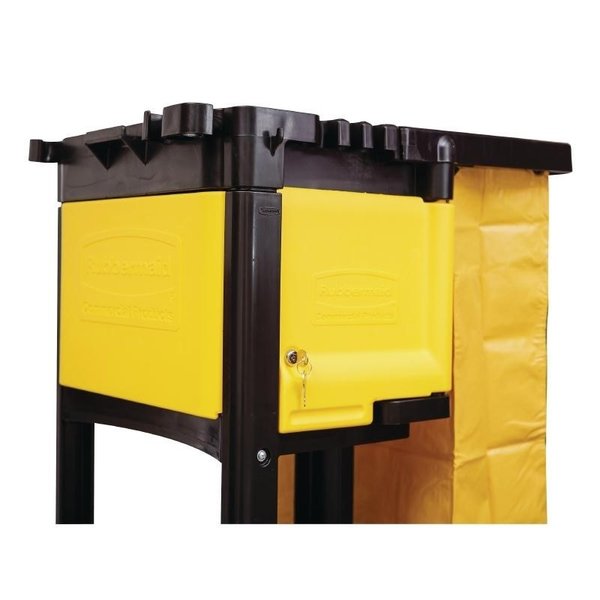 Schoonmaak trolley | Inclusief vinyl zak met rits | 1168x552x975(h)mm