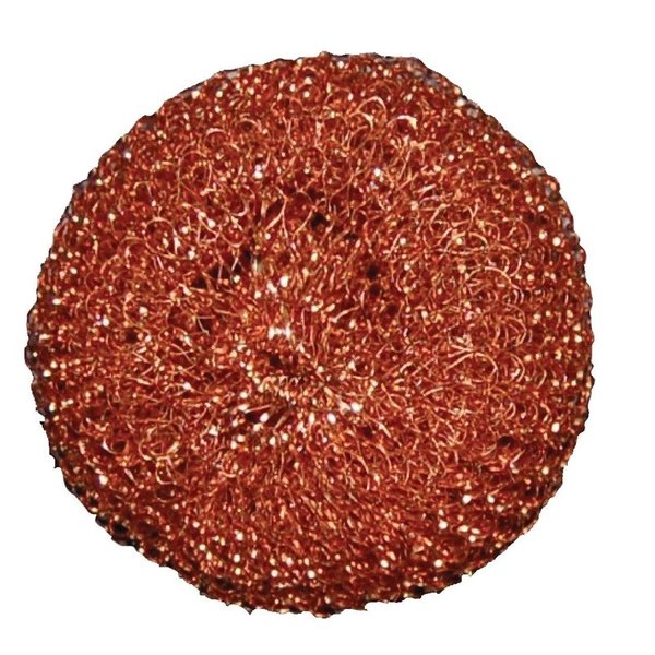 Pannenspons koper | 20 stuks | Ideaal voor porselein en koperen pannen | 370x140x100(h)mm