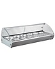 CombiSteel Warmhoudvitrine 6x 1/3GN | 230V | 1110x395x270(h)mm 