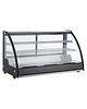 CombiSteel Koelvitrine | 210L | Zwart/RVS | 0°C/+12°C | 3 Niveaus | 1217x590x685(h)mm 