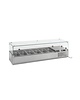 CombiSteel Opzetkoelvitrine | 8x 1/4 GN | +2°C/+8°C | 1800x335x435(h)mm 