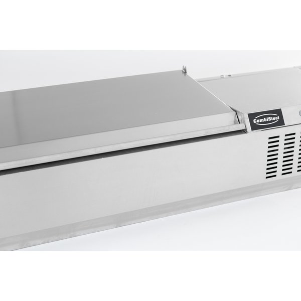 Opzetkoelvitrine | 6x 1/4 GN | +2°C/+7°C | 1500x335x225(h)mm