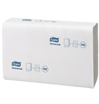 Tork Z-gevouwen handdoeken wit | 1 laags | 12 stuks | 22,9x24,1(l)cm 