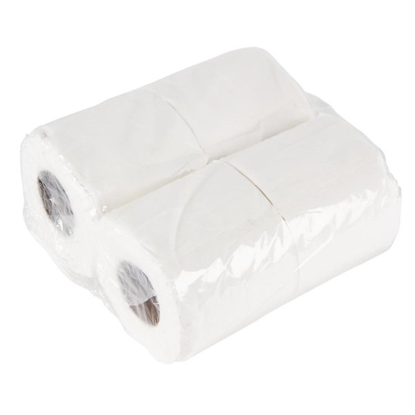 Standaard toiletpapier | 36 stuks | 2 laags | Ca. 200 vellen per rol