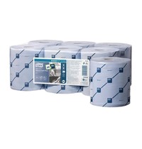 Tork Reflex handdoekrollen blauw | 6 stuks | 2 laags | Ca. 429 vellen per rol 