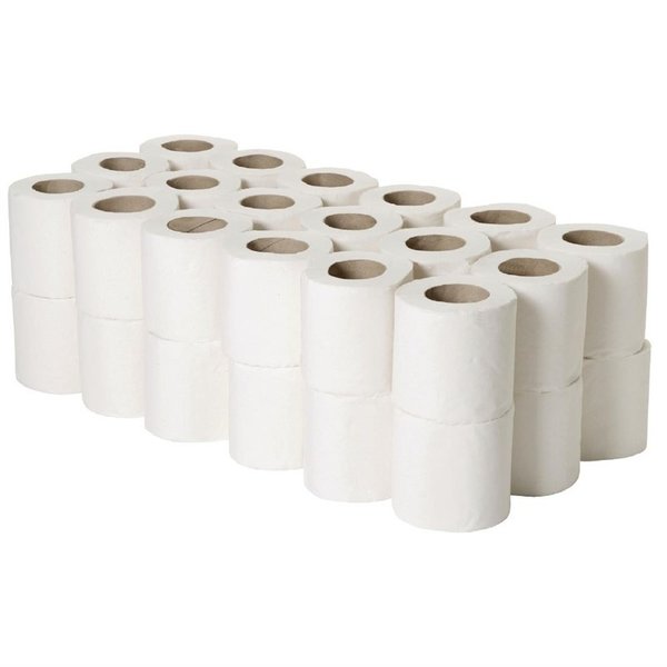 Toiletpapierrollen | 36 stuks | 2 laags | Ca. 320 vellen per rol |  9,6(b) x 11,2(Ø)cm