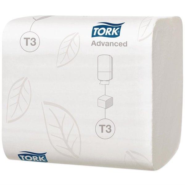 Tissue navulling wit | 30 stuks | 2 laags | Ca. 250 vellen per rol