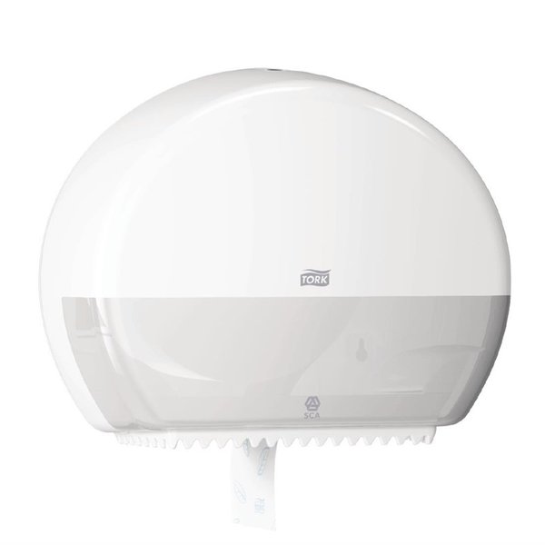 Jumbo mini toiletrol dispenser wit | Kunststof | 345x132x275(h)mm