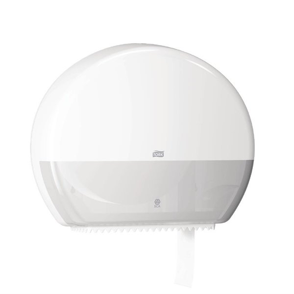 Jumbo toiletrol dispenser wit | Kunststof | 437x133x360(h)mm