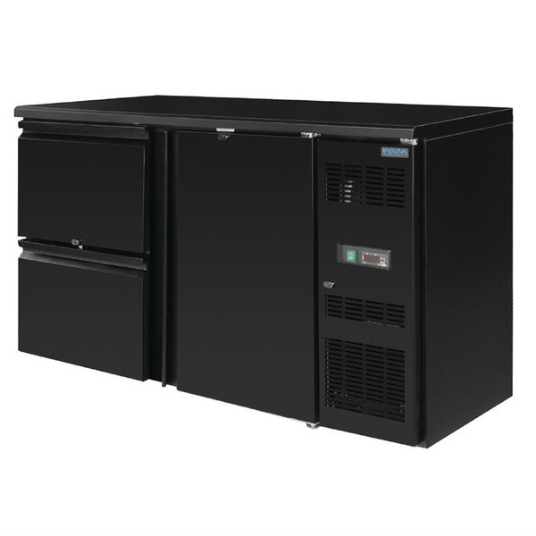U serie werkbank koeling 349L | 280W | 1 deur & 2 laden | 230V | 1462x513x860(h)mm