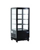 Polar Koelvitrine | 68L | Zwart | +2°C/+12°C | 4 Niveaus | 428x386x885(h)mm 
