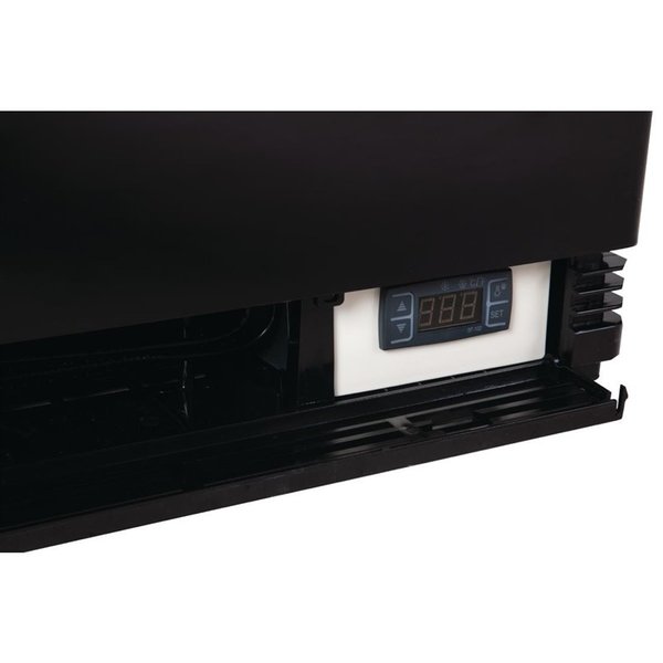 Koelvitrine | 68L | Zwart | +2°C/+12°C | 4 Niveaus | 428x386x885(h)mm
