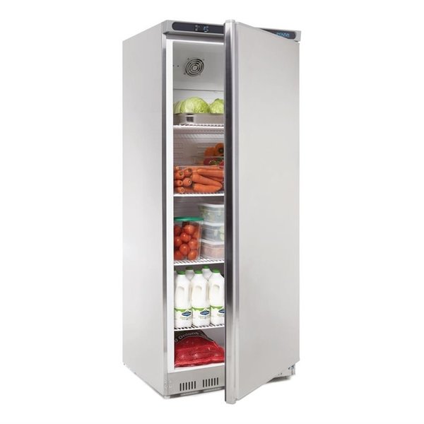 Koelkast | 600L | RVS | +2°C/+5°C | Geventileerd | 0.19kW | Wielen | 780x695x1890(h)mm